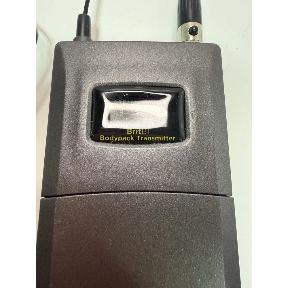 BritB1 UHF‎ Bodypack Transmitter Lavalier Mic 542.9 MHz Wireless System